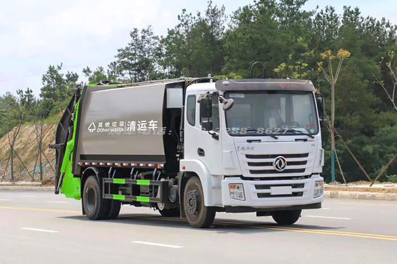 东风锦程17方压缩式垃圾车