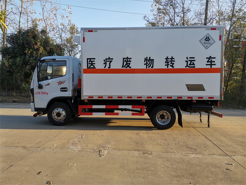 东风小多利卡医疗废物转运车左侧图