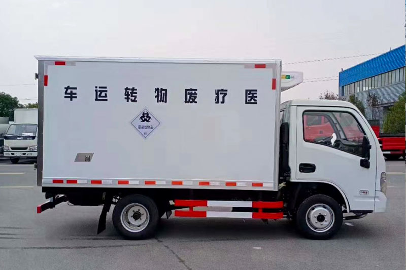 跃进医疗废物转运车右侧图