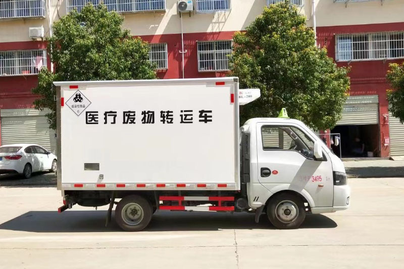 东风途逸医疗废物转运车右侧图
