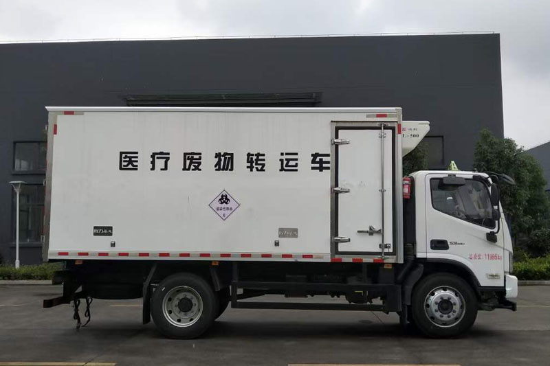 福田欧马可医疗废物转运车右侧图