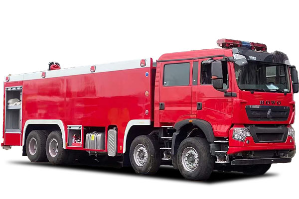 重汽豪沃25吨水罐消防车