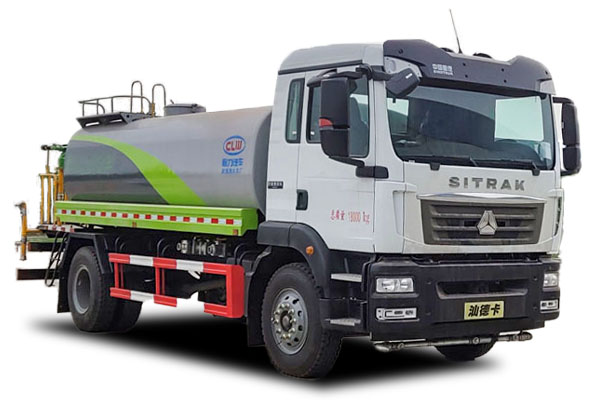 重汽汕德卡14吨洒水车